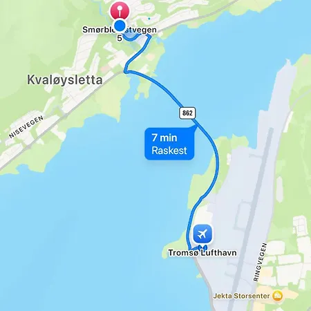 Apartamento Stor Naer Flyplass, Buss Og *