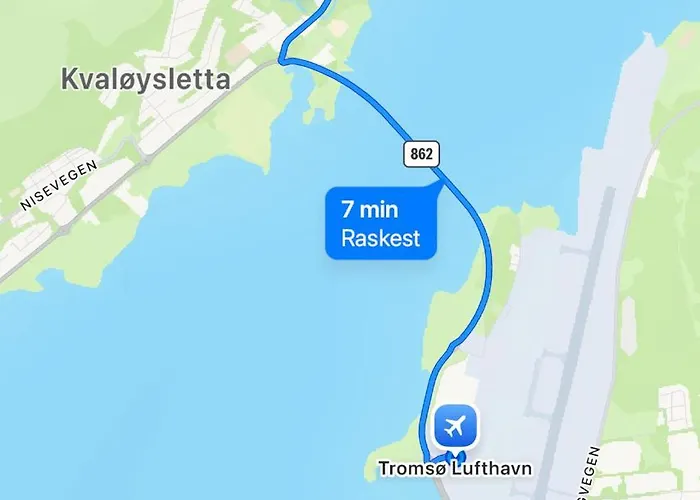 Appartement Stor Naer Flyplass, Buss Og *